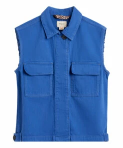 Pumpkin Vest Indigo blue Bellerose Fashion Teen, Children