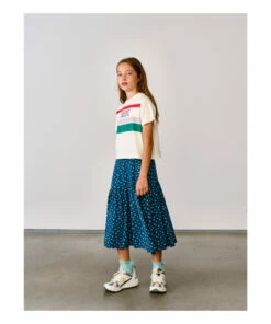 Pure Long Skirt Blue Bellerose Fashion Teen, Children -Bellerose Elegant Shop pure long skirt blue bellerose fashion teen children 2