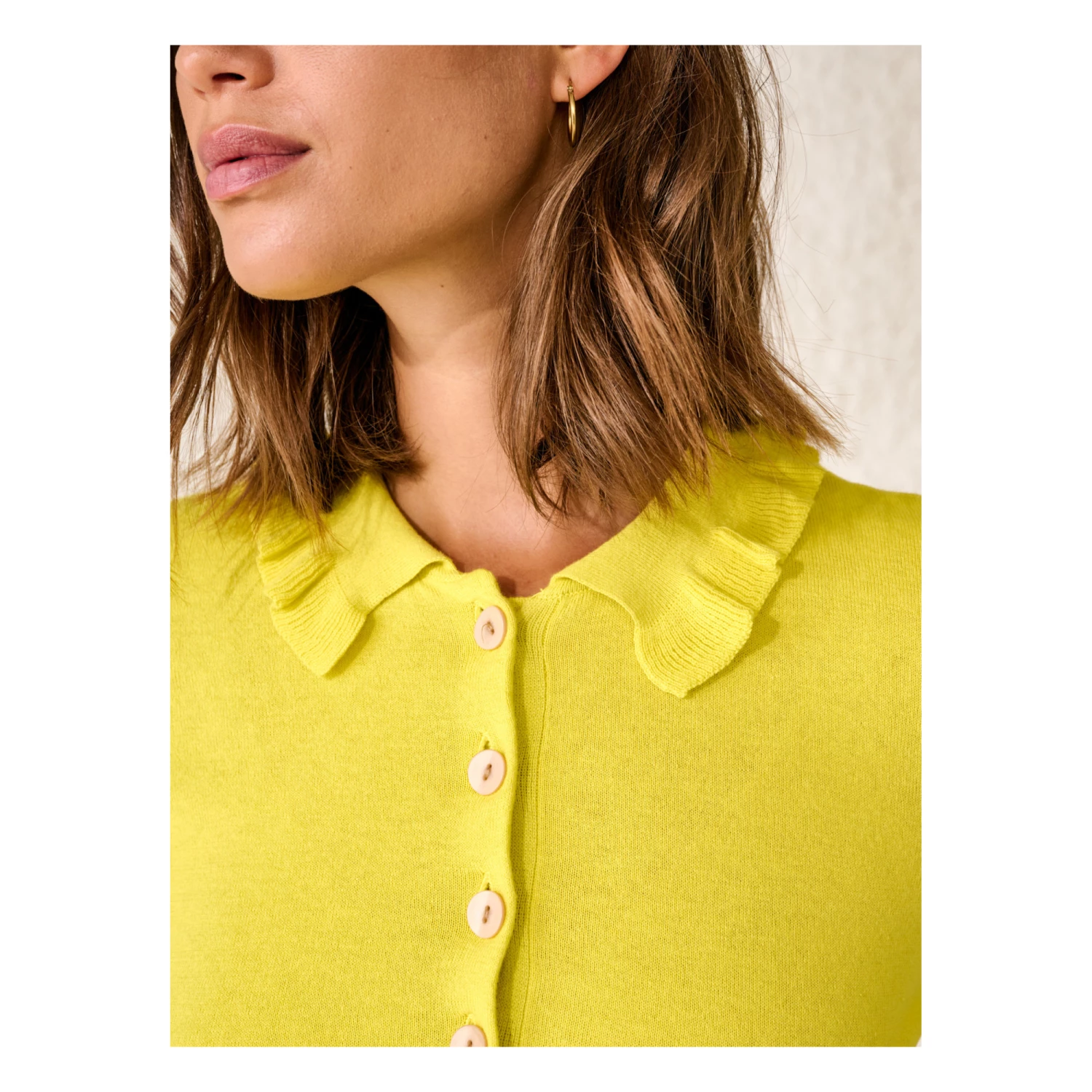 Reawo Jumper - Women’s Collection - Yellow Bellerose Fashion Adult 4 Reawo Jumper - Women’s Collection - Yellow Bellerose Fashion Adult - Image 4