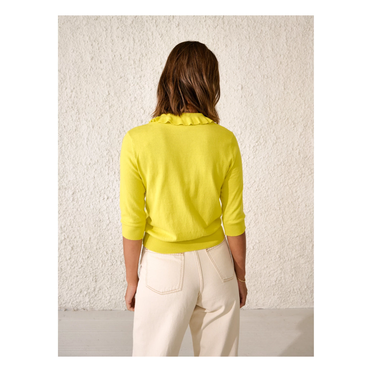 Reawo Jumper - Women’s Collection - Yellow Bellerose Fashion Adult 7 Reawo Jumper - Women’s Collection - Yellow Bellerose Fashion Adult - Image 7
