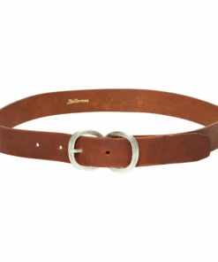 Sabas Leather Belt - Women's Collection - Cognac Bellerose Fashion Adult