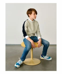 Sano T-shirt Grey Bellerose Fashion Teen, Children -Bellerose Elegant Shop sano t shirt grey bellerose fashion teen children 3