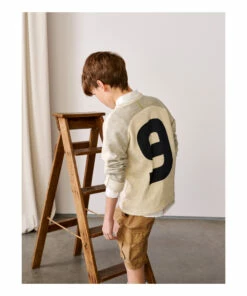 Sano T-shirt Light grey Bellerose Fashion Teen, Children -Bellerose Elegant Shop sano t shirt light grey bellerose fashion teen children 5