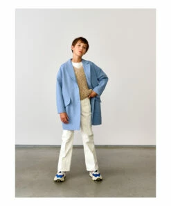 Santana Coat Indigo blue Bellerose Fashion Teen, Children -Bellerose Elegant Shop santana coat indigo blue bellerose fashion teen children 2