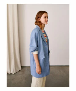 Santana Coat Indigo blue Bellerose Fashion Teen, Children -Bellerose Elegant Shop santana coat indigo blue bellerose fashion teen children 5