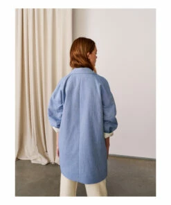 Santana Coat Indigo blue Bellerose Fashion Teen, Children -Bellerose Elegant Shop santana coat indigo blue bellerose fashion teen children 6