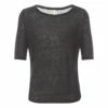 Seas Linen T-shirt - Women's Collection - Black Bellerose Fashion Adult