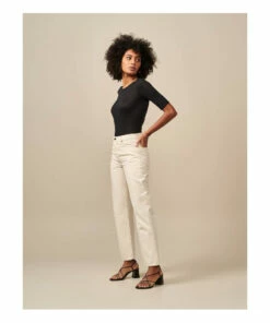 Seas Linen T-shirt - Women's Collection - Black Bellerose Fashion Adult -Bellerose Elegant Shop seas linen t shirt women s collection seas linen t shirt women s collection black bellerose fashion adult 3