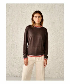 Senia Linen T-shirt - Women’s Collection - Chocolate Bellerose Fashion Adult 12 Senia Linen T-shirt - Women’s Collection - Chocolate Bellerose Fashion Adult -Bellerose Elegant Shop senia linen t shirt women rsquo s collection chocolate bellerose fashion adult 3