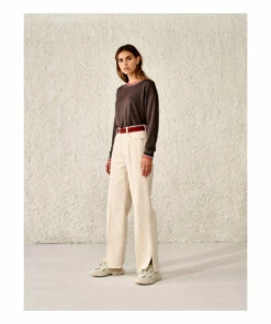 Senia Linen T-shirt - Women’s Collection - Chocolate Bellerose Fashion Adult 14 Senia Linen T-shirt - Women’s Collection - Chocolate Bellerose Fashion Adult -Bellerose Elegant Shop senia linen t shirt women rsquo s collection chocolate bellerose fashion adult 5