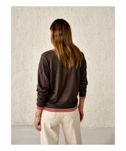 Senia Linen T-shirt - Women’s Collection - Chocolate Bellerose Fashion Adult 16 Senia Linen T-shirt - Women’s Collection - Chocolate Bellerose Fashion Adult -Bellerose Elegant Shop senia linen t shirt women rsquo s collection chocolate bellerose fashion adult 7