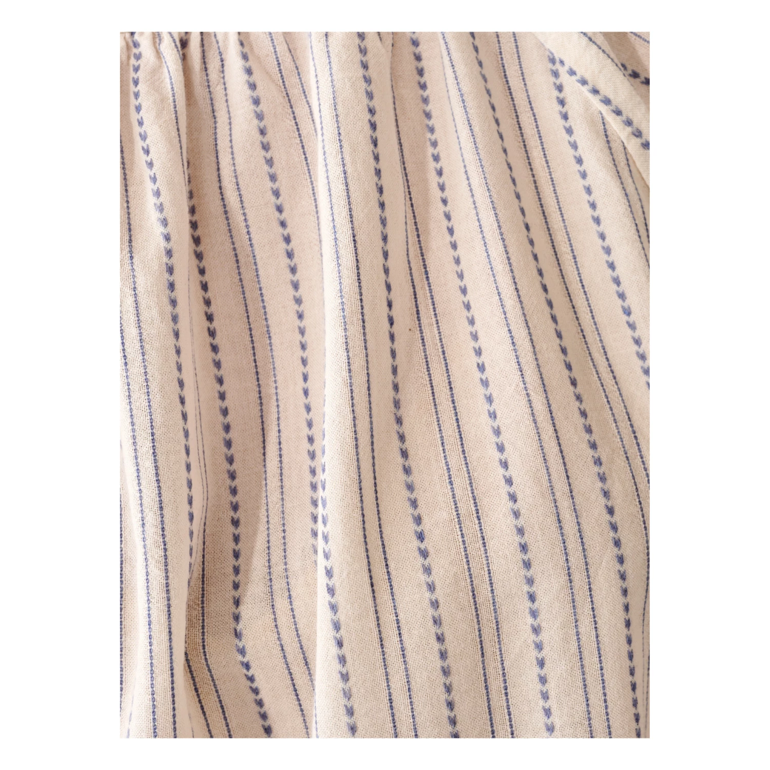 Stuart Organic Cotton Striped Blouse - Women’s Collection - Ecru Bellerose Fashion Adult 3 Stuart Organic Cotton Striped Blouse - Women’s Collection - Ecru Bellerose Fashion Adult - Image 3
