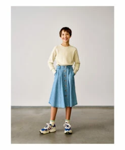 Vaiza Sweatshirt Light grey Bellerose Fashion Teen, Children -Bellerose Elegant Shop vaiza sweatshirt light grey bellerose fashion teen children 2