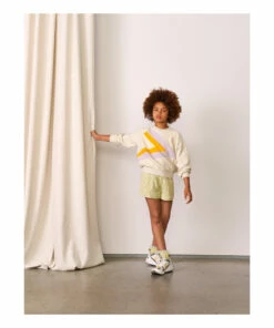 Vaja Sweatshirt Light grey Bellerose Fashion Teen, Children -Bellerose Elegant Shop vaja sweatshirt light grey bellerose fashion teen children 2