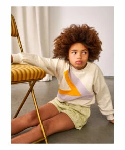 Vaja Sweatshirt Light grey Bellerose Fashion Teen, Children -Bellerose Elegant Shop vaja sweatshirt light grey bellerose fashion teen children 4