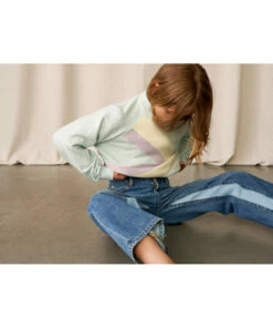 Vaja Sweatshirt Pale blue Bellerose Fashion Teen, Children -Bellerose Elegant Shop vaja sweatshirt pale blue bellerose fashion teen children 6