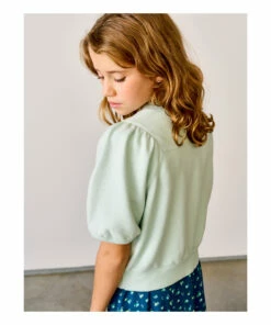 Vajo Sweatshirt Pale blue Bellerose Fashion Teen, Children -Bellerose Elegant Shop vajo sweatshirt pale blue bellerose fashion teen children 5