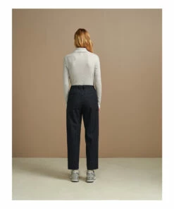 Villa Trousers - Women's Collection - Navy blue Bellerose Fashion Adult -Bellerose Elegant Shop villa trousers women s collection villa trousers women s collection navy blue bellerose fashion adult 4