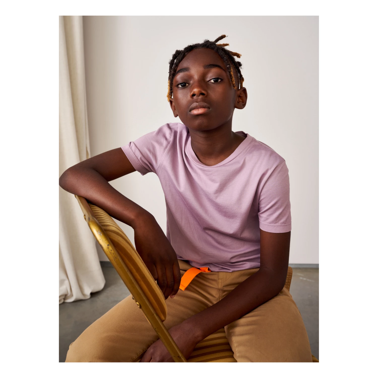 Vince T-shirt Lavender Bellerose Fashion Teen, Children 2 Vince T-shirt Lavender Bellerose Fashion Teen, Children - Image 2