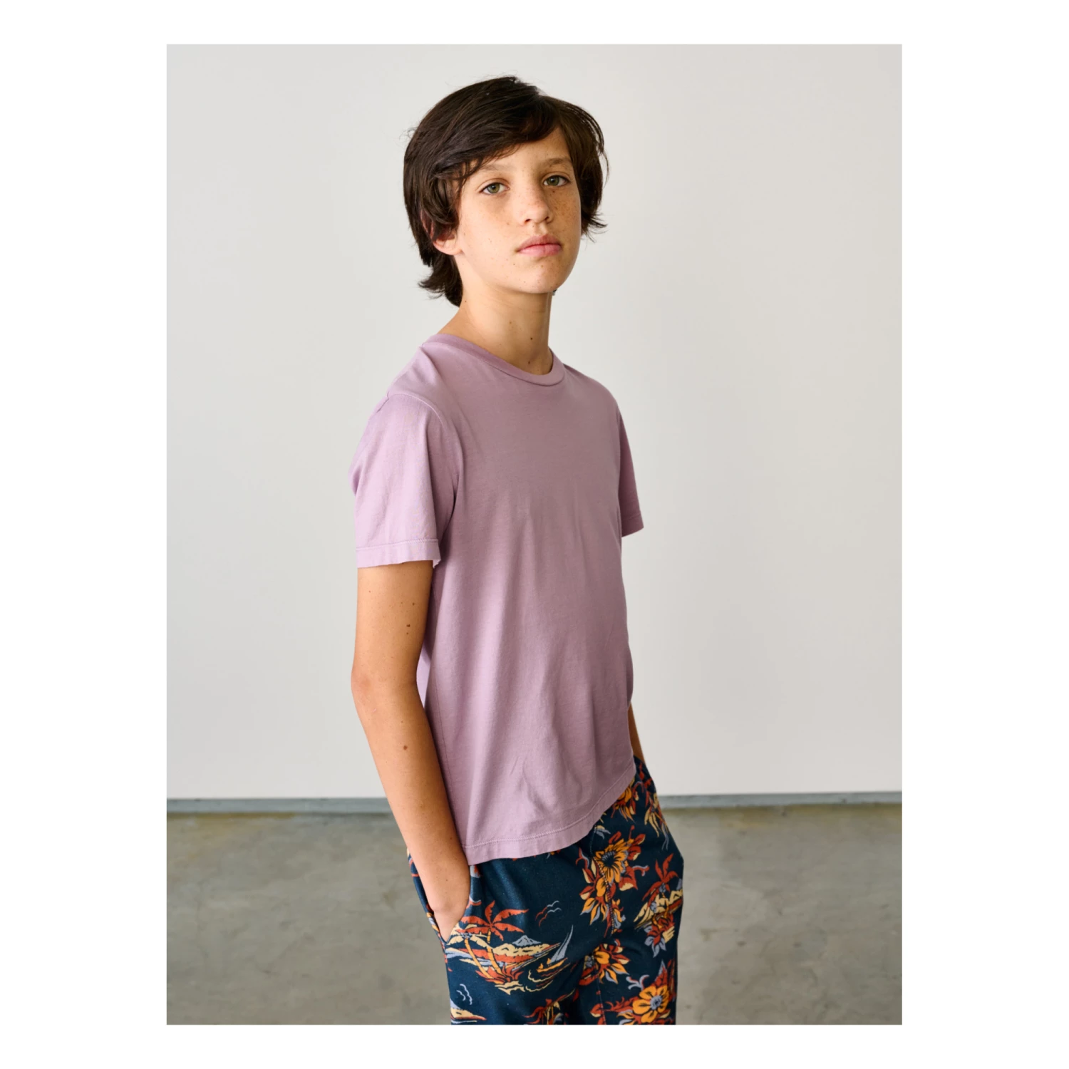 Vince T-shirt Lavender Bellerose Fashion Teen, Children 7 Vince T-shirt Lavender Bellerose Fashion Teen, Children - Image 7