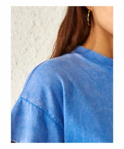 Vogue T-shirt - Women’s Collection - Blue Bellerose Fashion Adult -Bellerose Elegant Shop vogue t shirt women rsquo s collection blue bellerose fashion adult 3