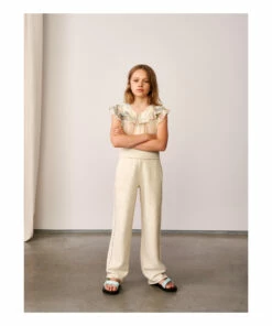 Bellerose Elegant Shop -Bellerose Elegant Shop vunk joggers light grey bellerose fashion teen children 1