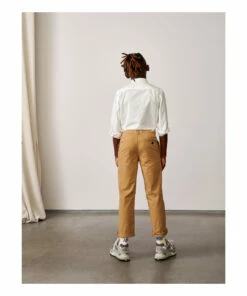 Warren Chino Trousers Camel Bellerose Fashion Teen, Children -Bellerose Elegant Shop warren chino trousers camel bellerose fashion teen children 5
