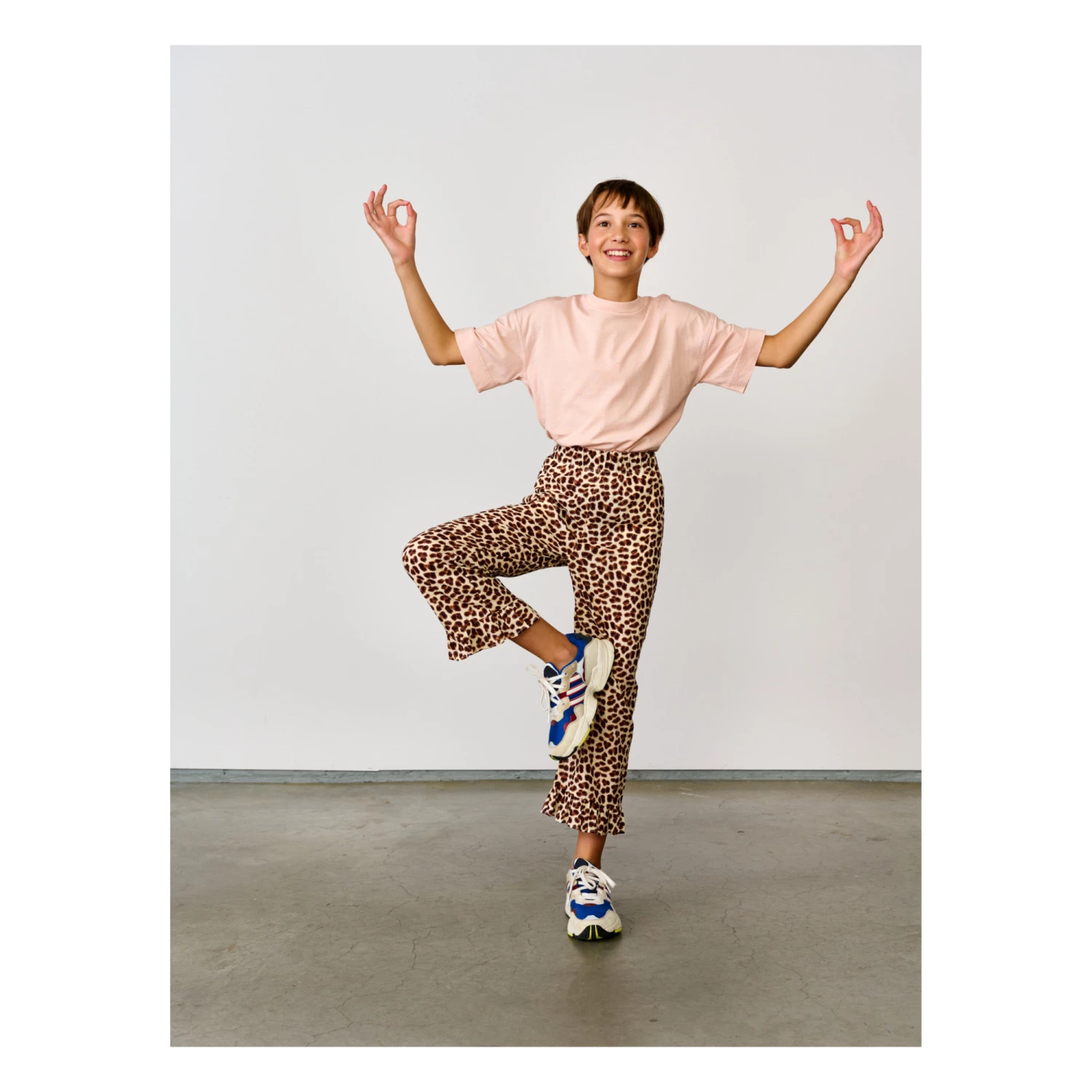 Wave T-shirt Pale pink Bellerose Fashion Teen, Children 2 Wave T-shirt Pale pink Bellerose Fashion Teen, Children - Image 2