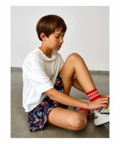 Wave T-shirt White Bellerose Fashion Teen, Children 7 Wave T-shirt White Bellerose Fashion Teen, Children -Bellerose Elegant Shop wave t shirt white bellerose fashion teen children 3