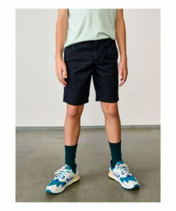 Wayne Shorts Navy blue Bellerose Fashion Teen, Children -Bellerose Elegant Shop wayne shorts navy blue bellerose fashion teen children 2