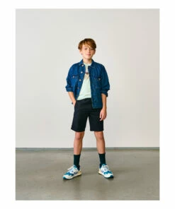 Wayne Shorts Navy blue Bellerose Fashion Teen, Children